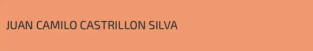 JUAN CAMILO CASTRILLON SILVA